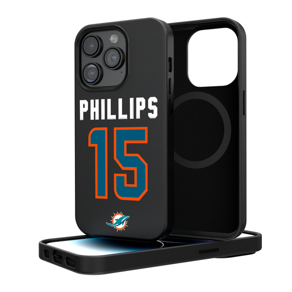 Jaelan Phillips Miami Dolphins 15 Ready iPhone Magnetic Phone Case