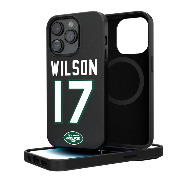 Garrett Wilson New York Jets 17 Ready iPhone Magnetic Phone Case