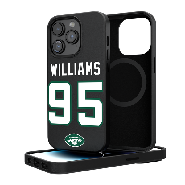 Quinnen Williams New York Jets 95 Ready iPhone Magnetic Phone Case
