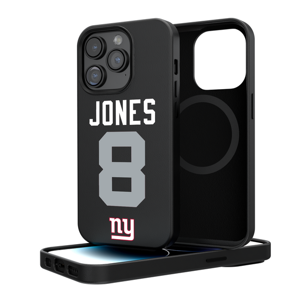 Daniel Jones New York Giants 8 Ready iPhone Magnetic Phone Case