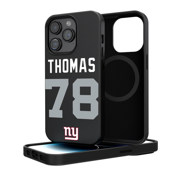 Andrew Thomas New York Giants 78 Ready iPhone Magnetic Phone Case