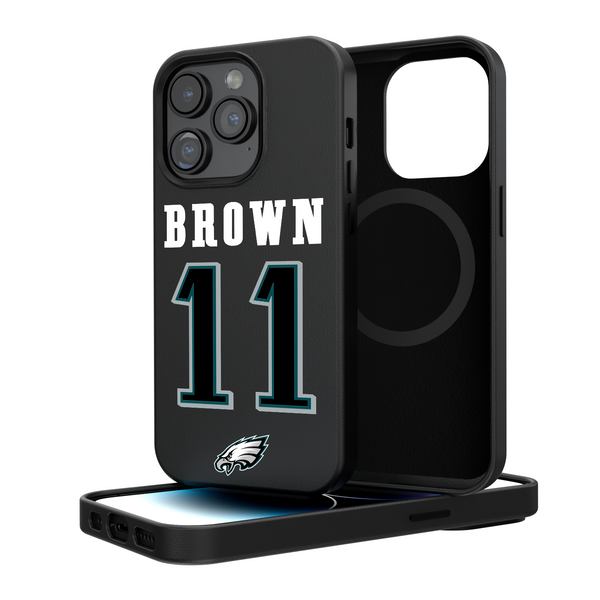 A.J. Brown Philadelphia Eagles 11 Ready iPhone Magnetic Phone Case