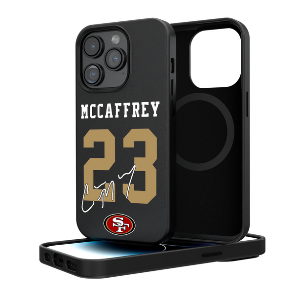 Christian McCaffrey San Francisco 49ers 23 Ready iPhone Magnetic Phone Case