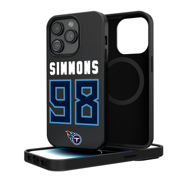 Jeffery Simmons Tennessee Titans 98 Ready iPhone Magnetic Phone Case
