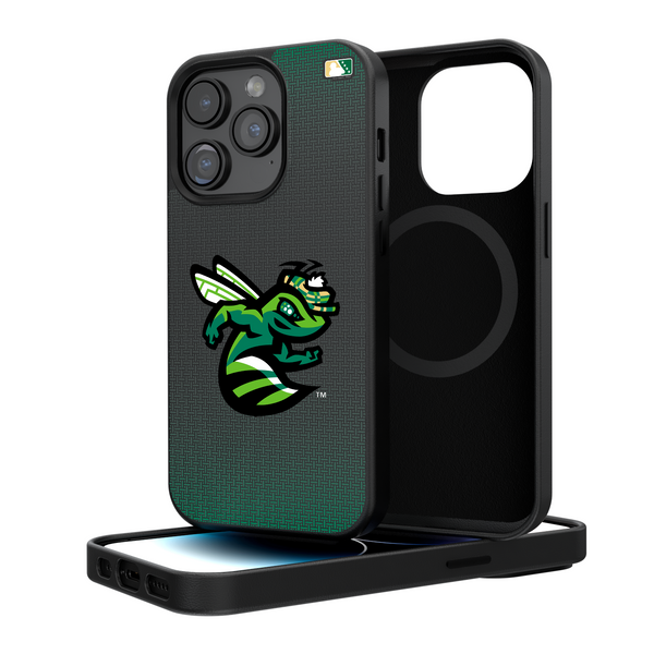 Augusta GreenJackets Linen iPhone Magnetic Phone Case