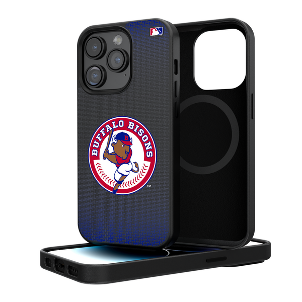 Buffalo Bisons Linen iPhone Magnetic Phone Case