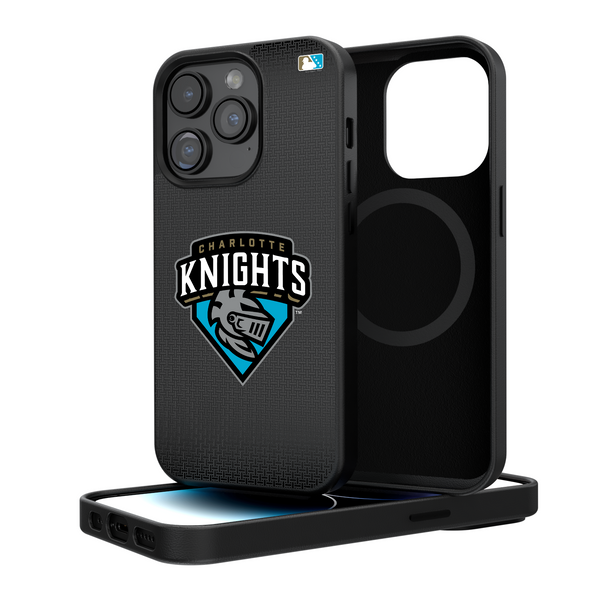 Charlotte Knights Linen iPhone Magnetic Phone Case