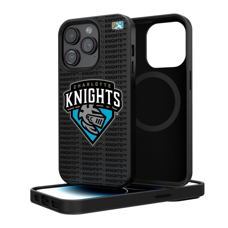 Charlotte Knights Blackletter iPhone Magnetic Case