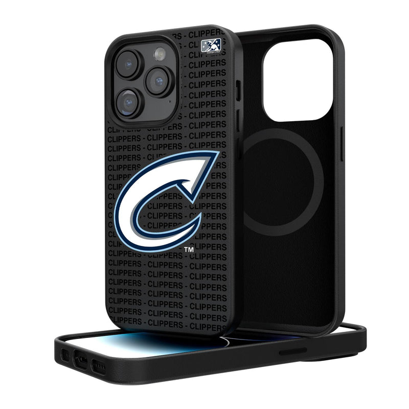 Columbus Clippers Blackletter iPhone Magnetic Case