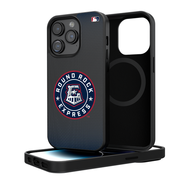 Round Rock Express Linen iPhone Magnetic Phone Case