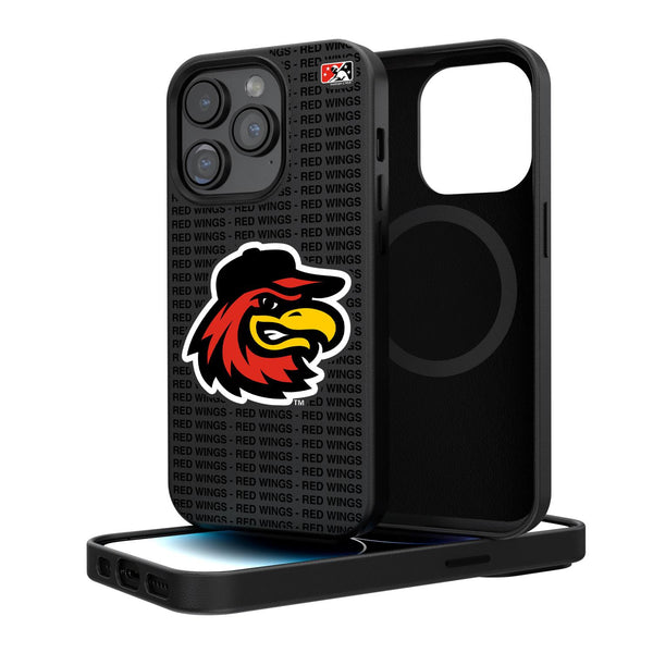 Rochester Red Wings Blackletter iPhone Magnetic Case