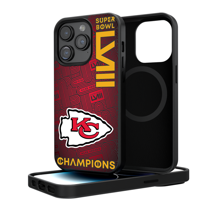 Kansas City Chiefs 2024 Super Bowl iPhone Magnetic Phone Case