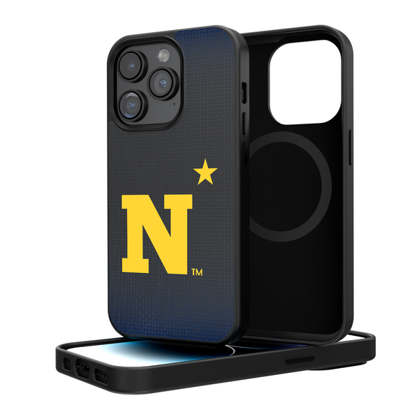 Naval Academy Midshipmen Linen iPhone Magnetic Phone Case