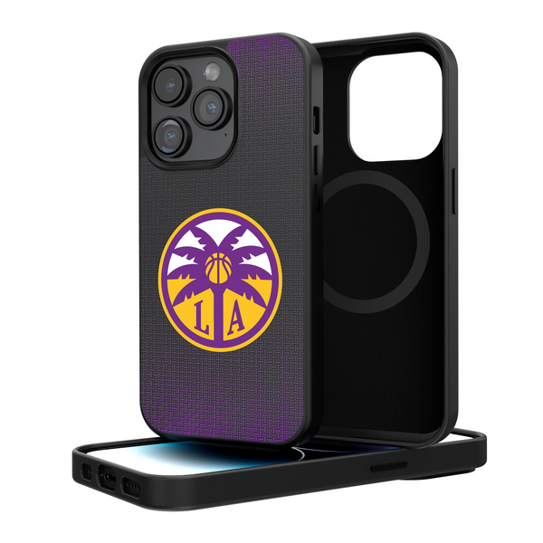Los Angeles Sparks Linen iPhone Magnetic Phone Case