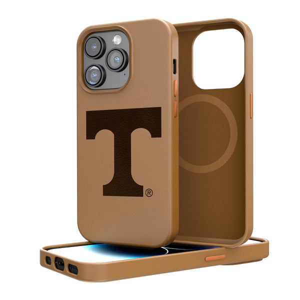 Tennessee Volunteers Woodburned iPhone Brown Magnetic Case