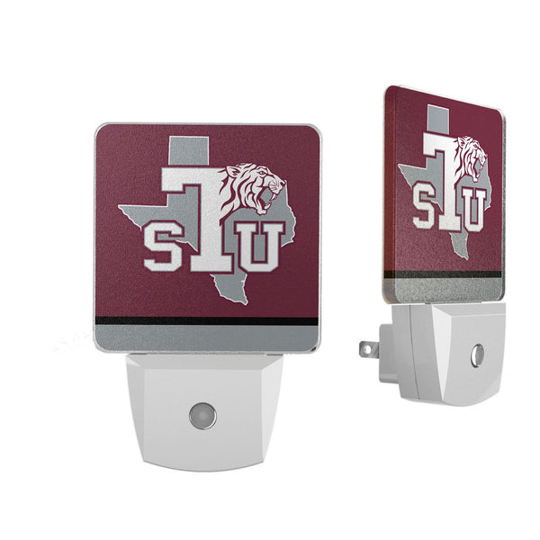 Texas Southern Tigers Stripe Night Light 2-Pack