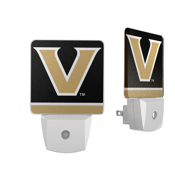 Vanderbilt Commodores Stripe Night Light 2-Pack