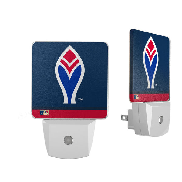 Atlanta Braves 1972-1975 - Cooperstown Collection Stripe Night Light 2-Pack