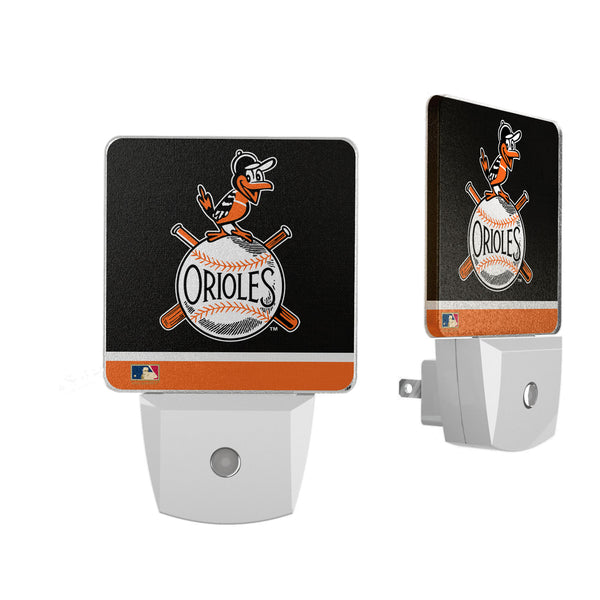 Baltimore Orioles 1954-1963 - Cooperstown Collection Stripe Night Light 2-Pack