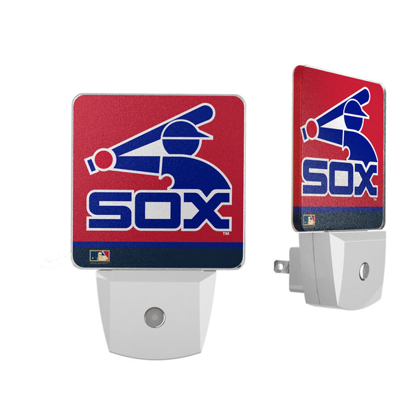 Chicago White Sox 1976-1981 - Cooperstown Collection Stripe Night Light 2-Pack