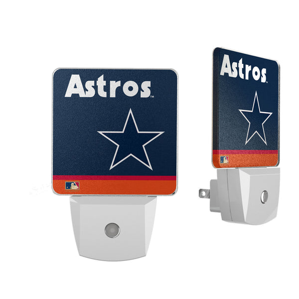 Houston Astros 1975-1981 - Cooperstown Collection Stripe Night Light 2-Pack