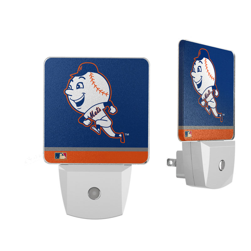 New York Mets 2014 - Cooperstown Collection Stripe Night Light 2-Pack
