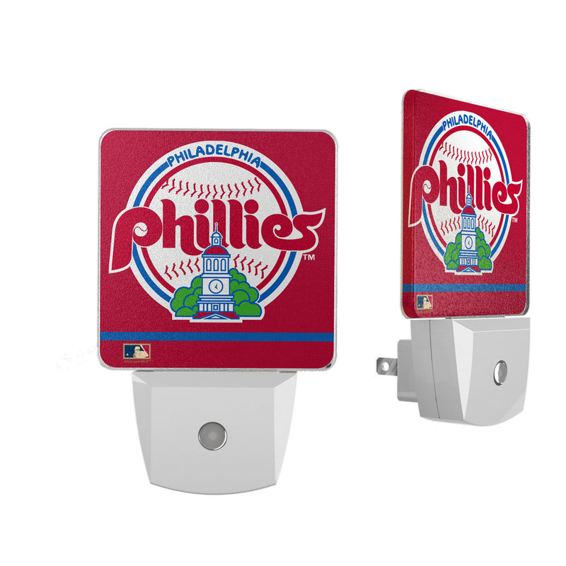 Philadelphia Phillies 1984-1991 - Cooperstown Collection Stripe Night Light 2-Pack
