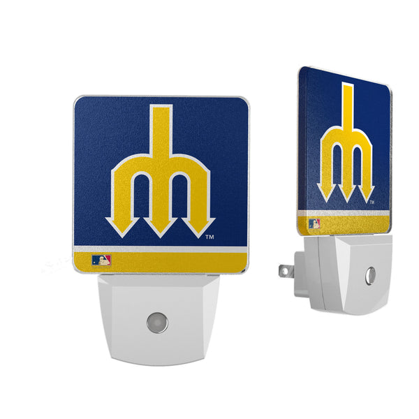 Seattle Mariners 1977-1980 - Cooperstown Collection Stripe Night Light 2-Pack