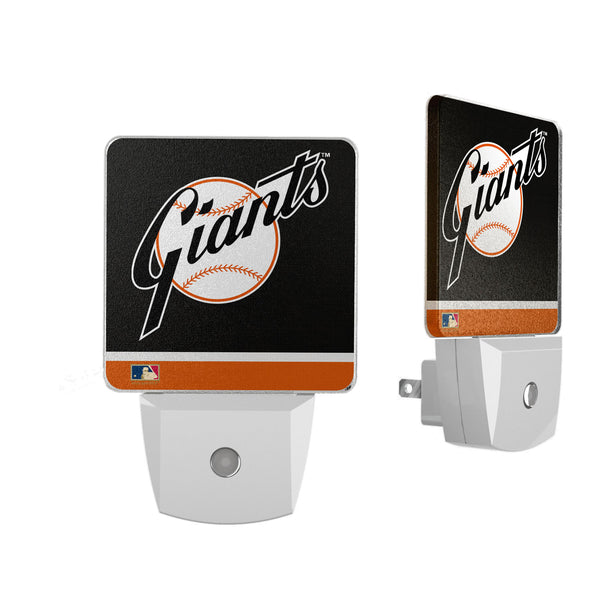 San Francisco Giants 1958-1967 - Cooperstown Collection Stripe Night Light 2-Pack
