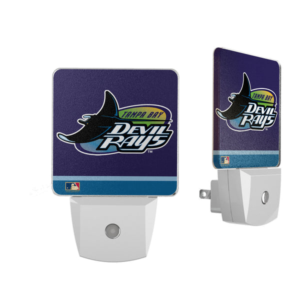 Tampa Bay 1998-2000 - Cooperstown Collection Stripe Night Light 2-Pack