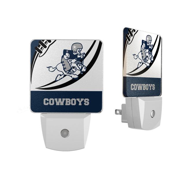 Dallas Cowboys 1966-1969 Historic Collection Passtime Night Light 2-Pack