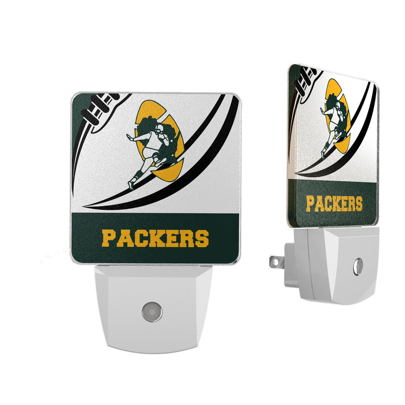 Green Bay Packers Historic Collection Passtime Night Light 2-Pack