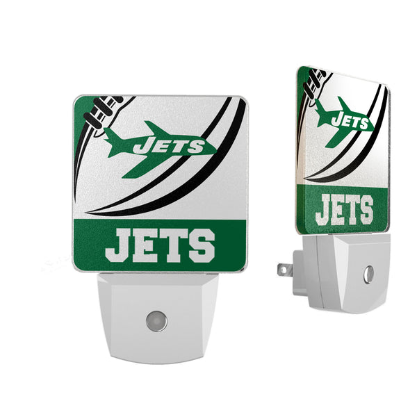 New York Jets 1963 Historic Collection Passtime Night Light 2-Pack