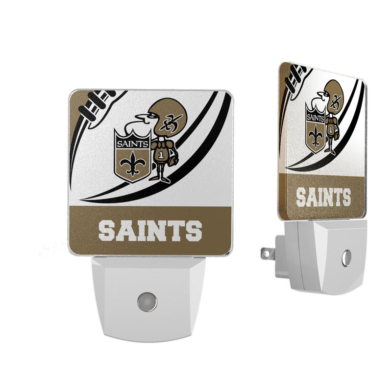 New Orleans Saints Passtime Night Light 2-Pack