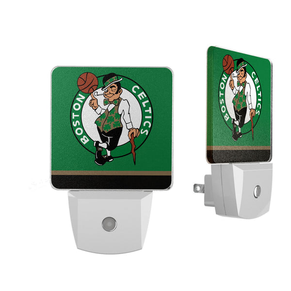 Boston Celtics Stripe Night Light 2-Pack