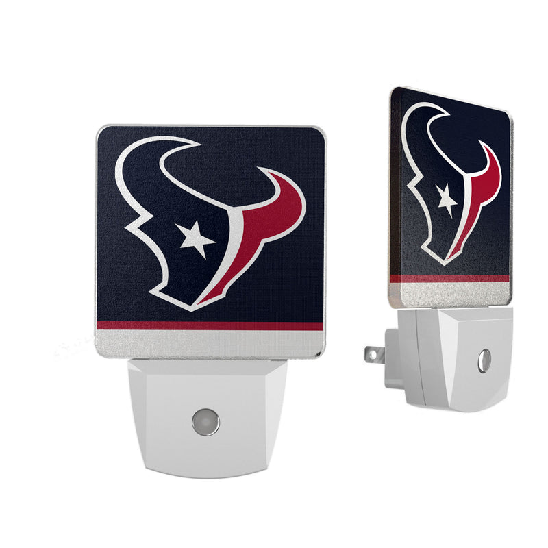 Houston Texans Stripe Night Light 2-Pack