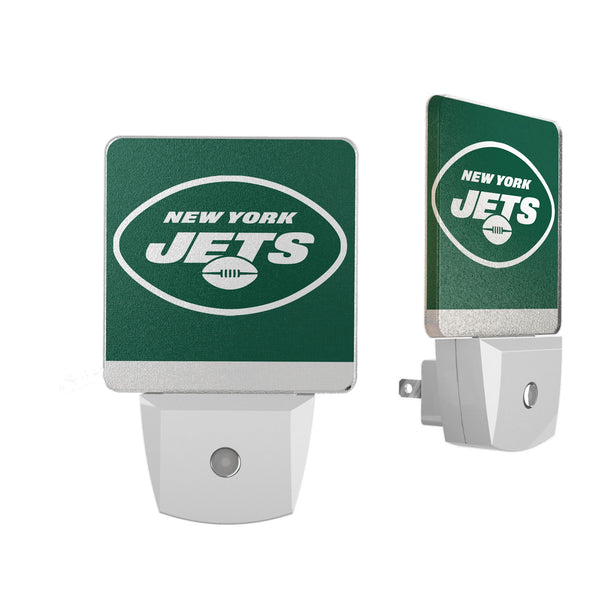 New York Jets Stripe Night Light 2-Pack