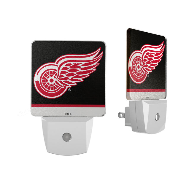 Detroit Red Wings Stripe Night Light 2-Pack