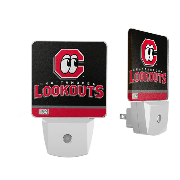 Chattanooga Lookouts Stripe Night Light 2-Pack