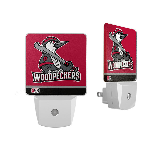Fayetteville Woodpeckers Stripe Night Light 2-Pack
