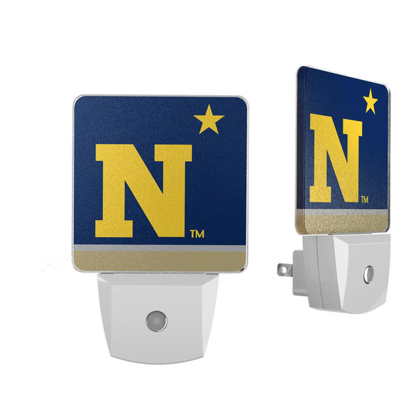 Naval Academy Midshipmen Stripe Night Light 2-Pack