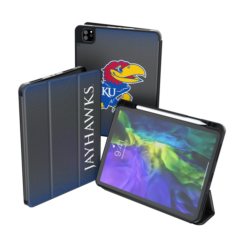 Kansas Jayhawks Linen iPad Tablet Case
