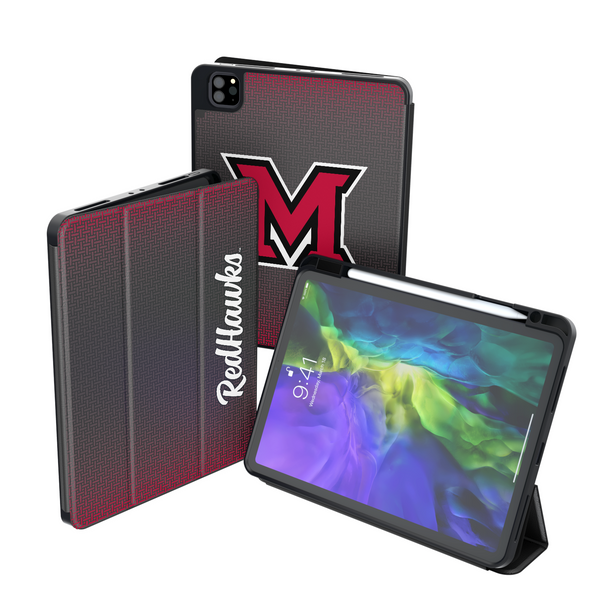 Miami RedHawks Linen iPad Tablet Case