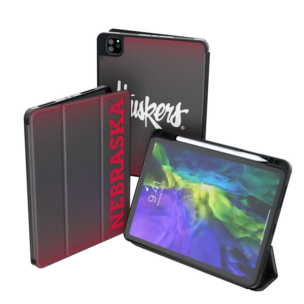 Nebraska Huskers Linen iPad Tablet Case