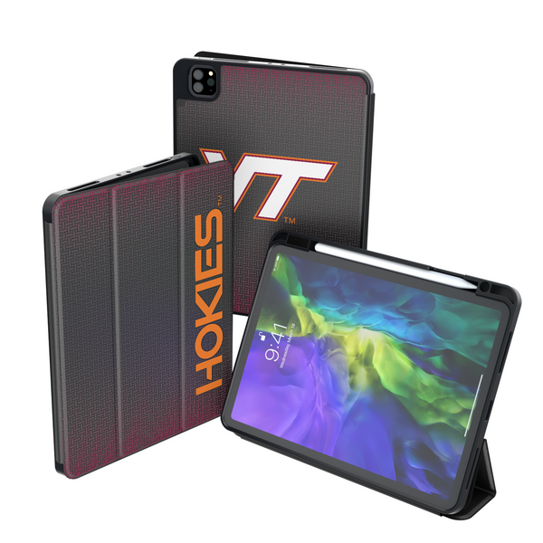 Virginia Tech Hokies Linen iPad Tablet Case