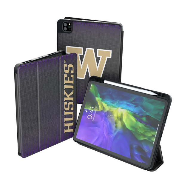 Washington Huskies Linen iPad Tablet Case