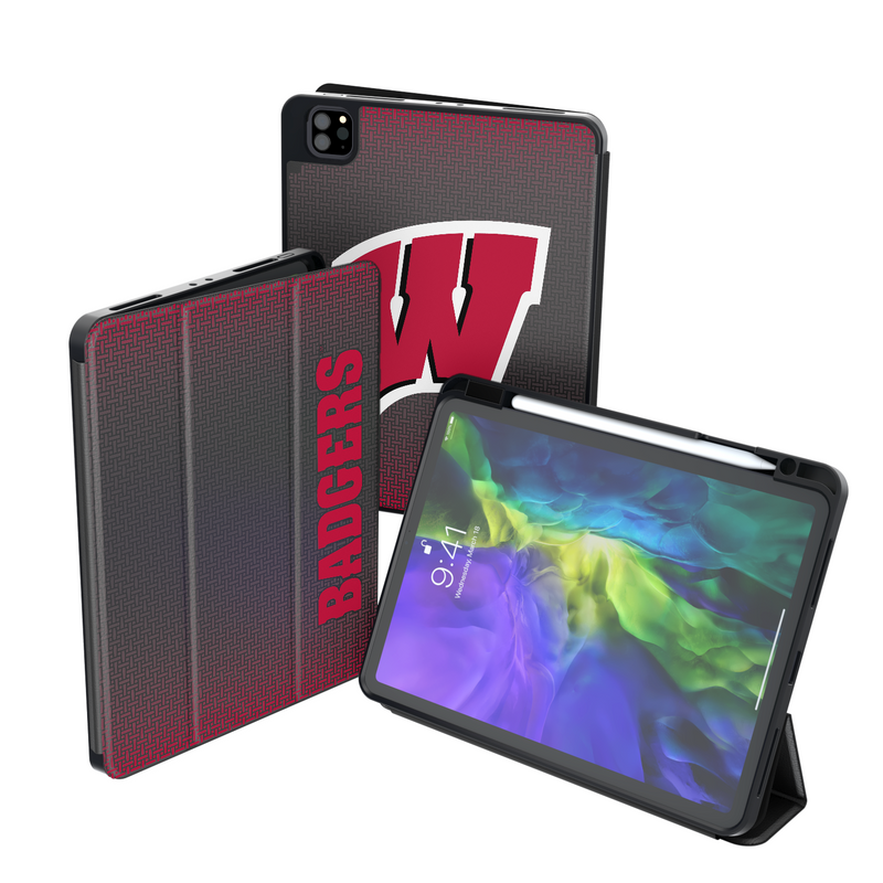 Wisconsin Badgers Linen iPad Tablet Case