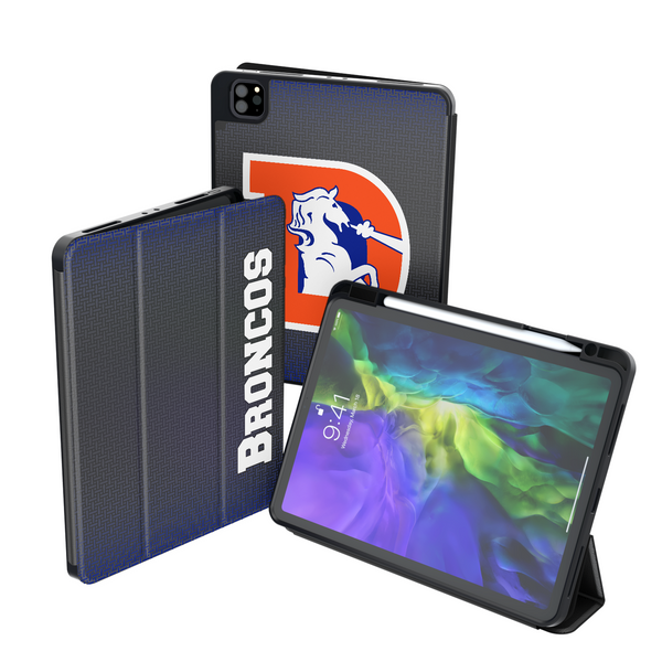 Denver Broncos 1993-1996 Historic Collection Linen iPad Tablet Case