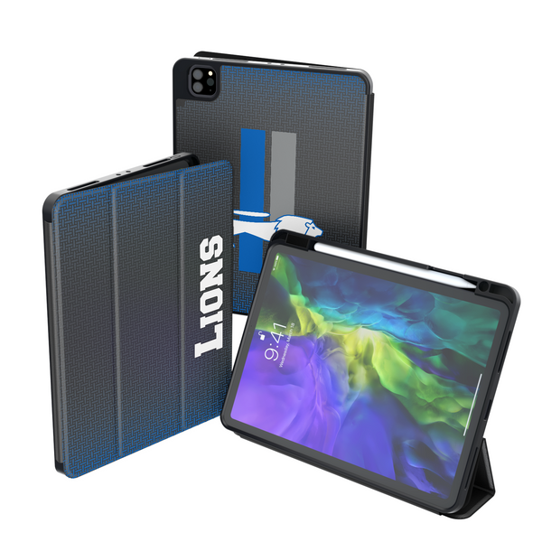 Detroit Lions Retro Linen iPad Tablet Case
