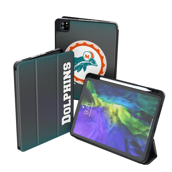 Miami Dolphins 1966-1973 Historic Collection Linen iPad Tablet Case